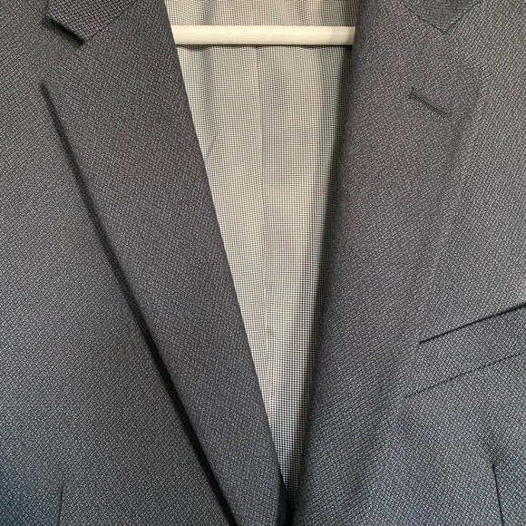 BANANA REPUBLIC MEN BLUE SPORT COAT SLIMFIT 42R - Picture 9 of 13